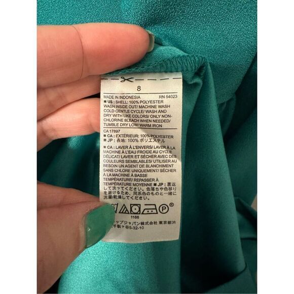 Banana Republic Shift Dress Green Size 8 - Picture 3 of 5